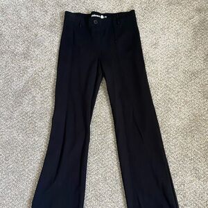 Betabrand Black Boot Cut Pants